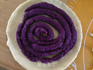 Sweet Purple Potato Pie recipe