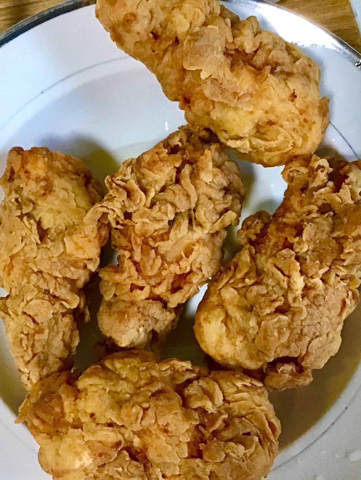 Fried Chicken Wings Root
