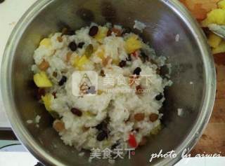 Pineapple Eight Treasure Rice recipe