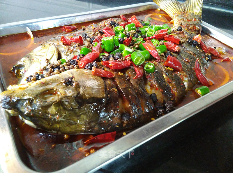#aca烤明星大赛#[sichuan-style Grilled Fish] Can Work at Home recipe