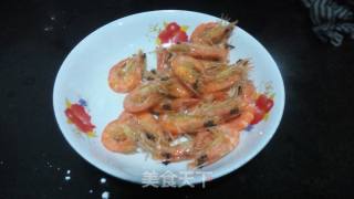 Fried Small Sea Prawns recipe