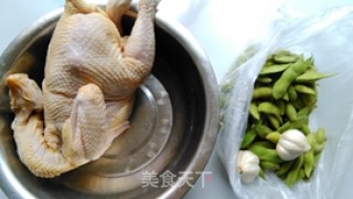 Boy Chicken Roasted Edamame recipe