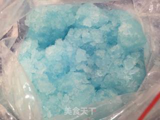 Sand Ice~~blue Sky and White Clouds recipe