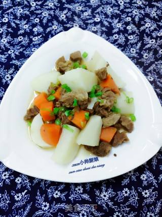 Beef Claypot with Yam recipe