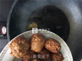 Meat Ball with Soy Sauce recipe