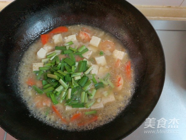 Tofu Braised Shrimp recipe