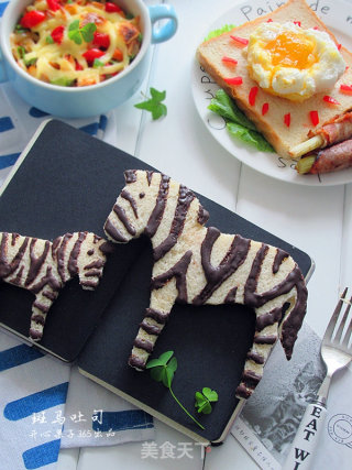 Zebra Toast recipe