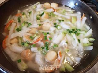 Shrimp, Dried Taro, Shredded Radish recipe