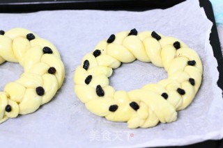 Christmas Wreath Bread recipe