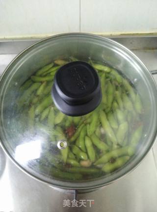Spiced Edamame Peanut recipe