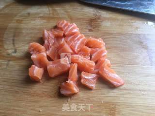 Fried Rice with Yuqian Salmon Egg recipe