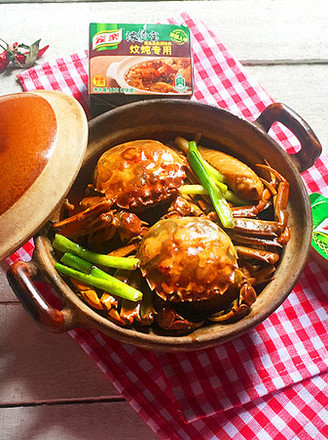 Braised Chicken with Hairy Crabs recipe