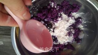 Purple Sweet Potato Twisted French Fries recipe