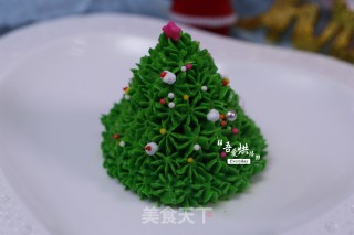 Cream Christmas Tree recipe