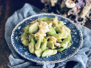 #下饭菜#scrambled Eggs with Loofah recipe