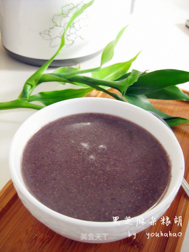 Black Sesame Multigrain Paste recipe