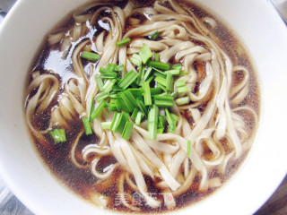 Ten Minutes to Make A Bowl of Su-style Red Noodle Soup recipe