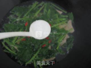 Chinese Wolfberry and Pork Liver Soup recipe