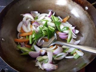 Mixed Vegetable Beef Tendon recipe