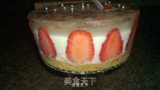 Sakura Mousse Cake (22 Steps without The Oven) recipe