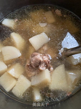 Radish Lamb Soup recipe