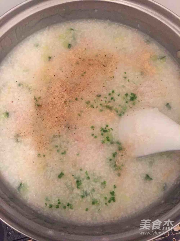 Cucumber Pork Congee recipe