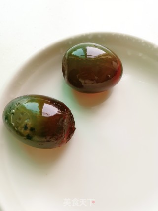 Preserved Egg with Cold Dressing recipe