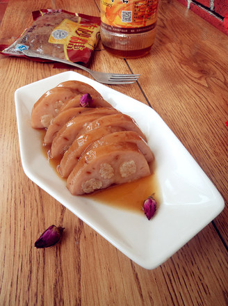 Honey Glutinous Rice Lotus Root recipe
