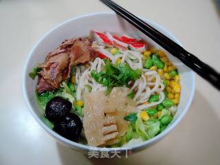 Home-made Udon Noodles "shangtang Pigeon King Udon Noodles" recipe