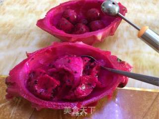 Dragon Fruit Pudding recipe