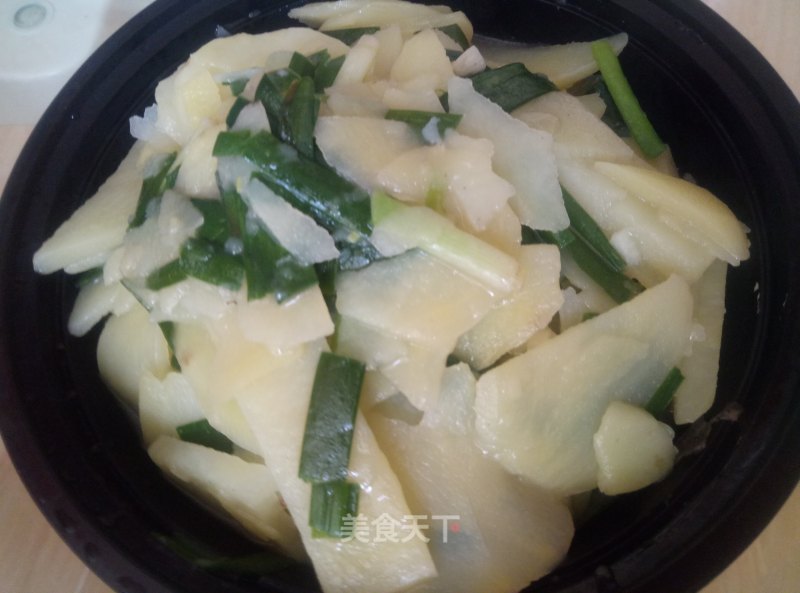 Leek Potato Chips recipe