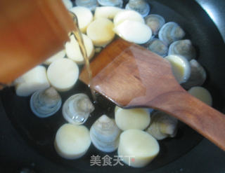 Sakura Jade Tofu Soup with Clams recipe