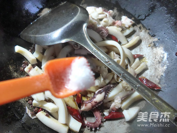 Spicy Cuttlefish recipe