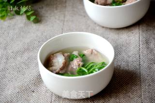 #春食野菜香#small Row Shepherd's Purse Soup recipe