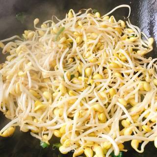 Vermicelli Bean Sprouts Fried recipe