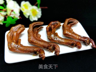 Braised Duck Feet recipe