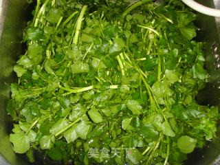 Watercress and Crucian Carp Soup recipe