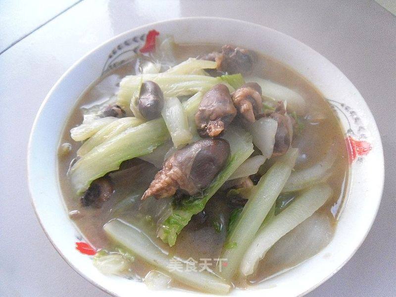 Chicken Heart Braised Cabbage recipe