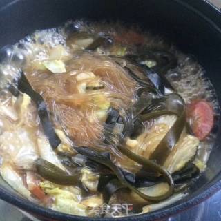 Cabbage Kelp Vegetarian Pot recipe