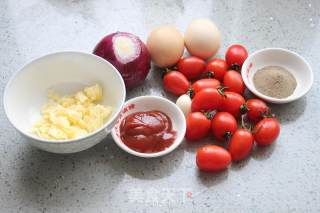 Baked Egg with Tomato recipe