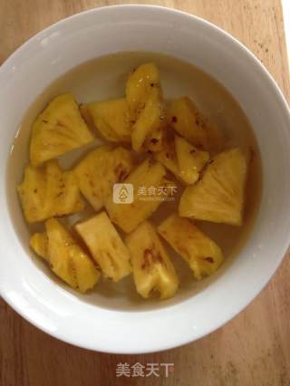Fresh Pineapple Milk Stew recipe