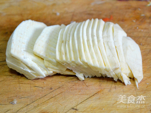 From A Bite of Raw Bamboo Shoots to Delicious Fried Pickled Bamboo Shoots recipe