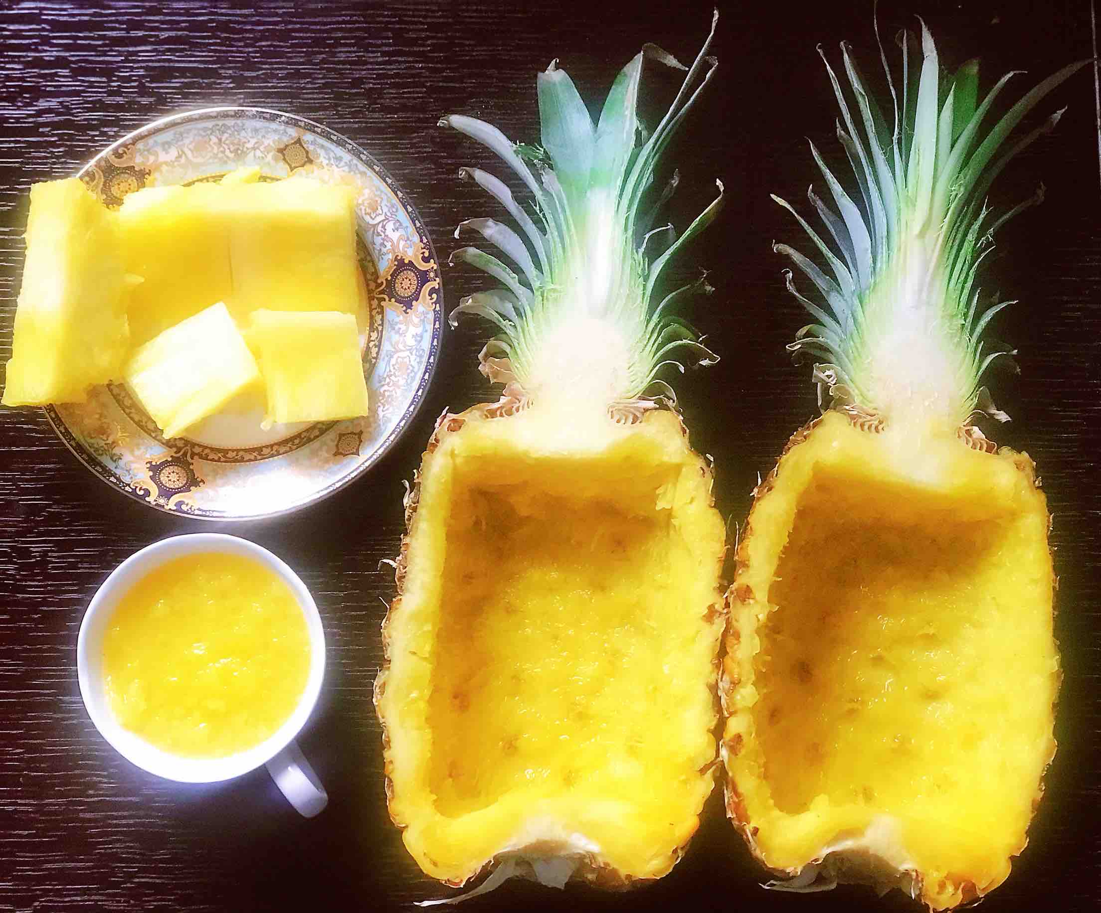 Fresh and Sweet Shrimp and Pineapple Fried Rice recipe