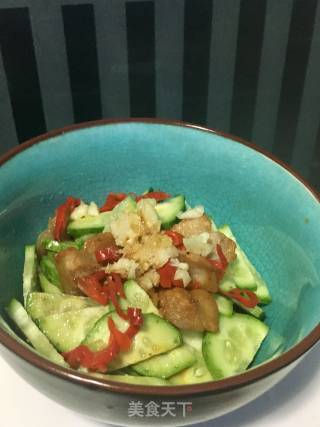 Stir-fried Pork with Cucumber recipe