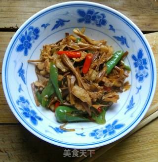 Stir-fried Pork with Daylily recipe