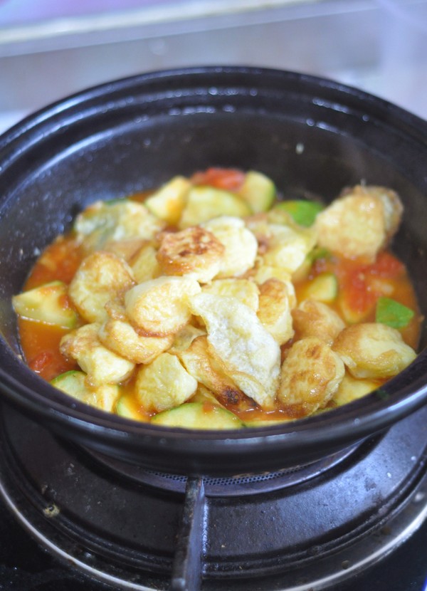 Tomato Tofu Pot recipe