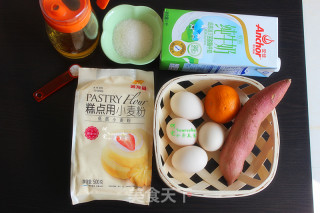 Sweet Potato Orange Cake recipe