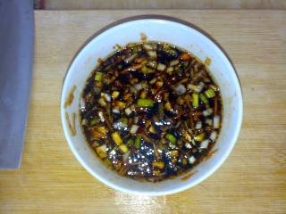 Preserved Egg with Cold Dressing recipe