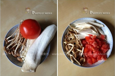 Mushroom Noodle Fish recipe