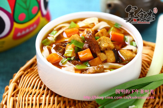 Pork Simmered Noodles recipe